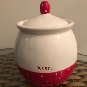 Rae Dunn Christmas jar